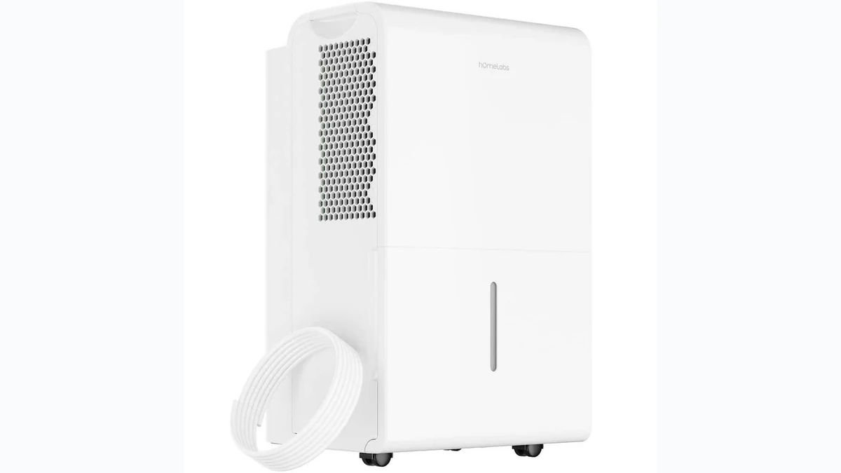 hOmeLabs 50-Pint Wi-Fi Dehumidifier with Pump product image